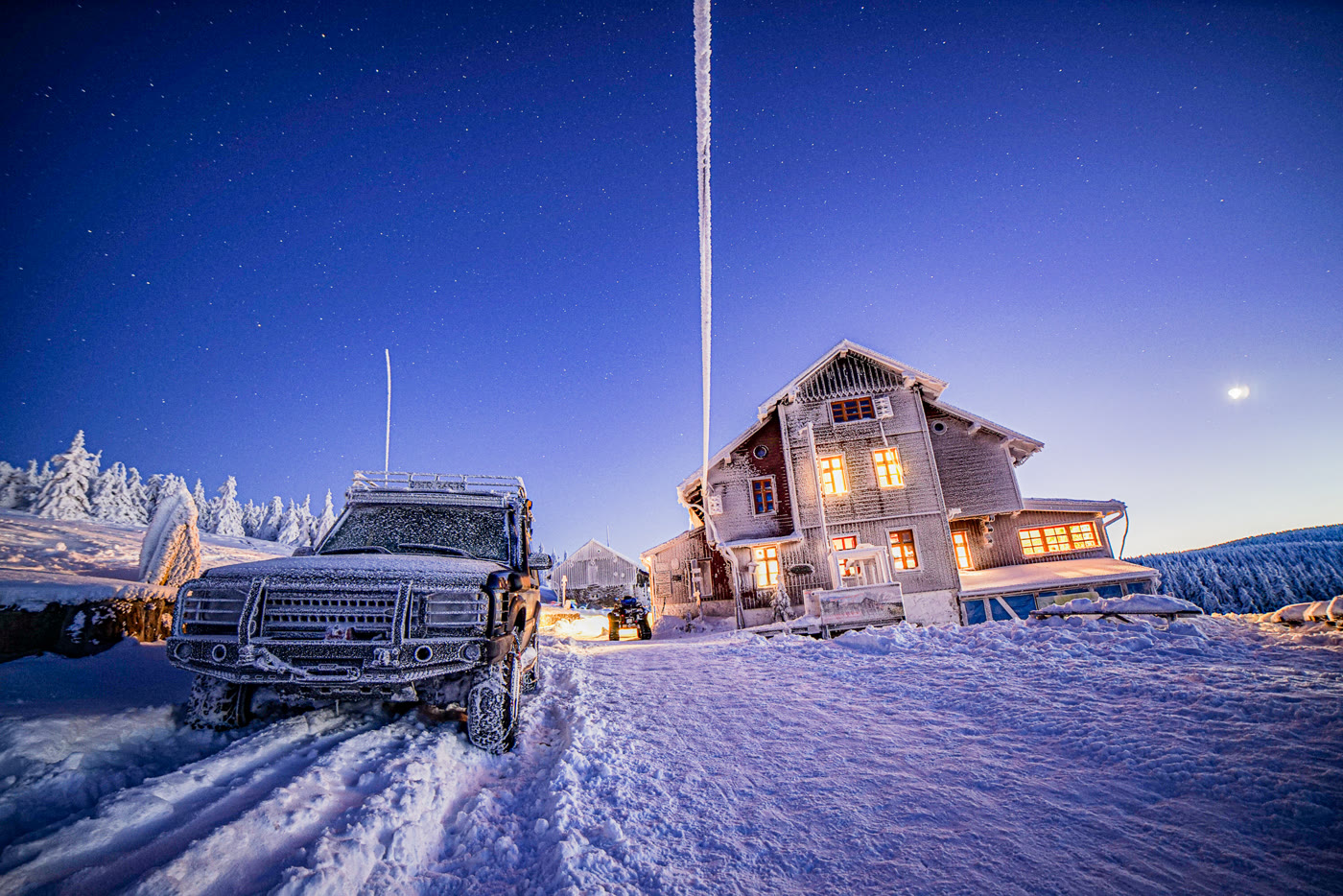 Zimowy chalet